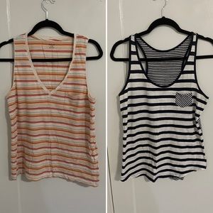 Bundle of 2 Striped Tanks